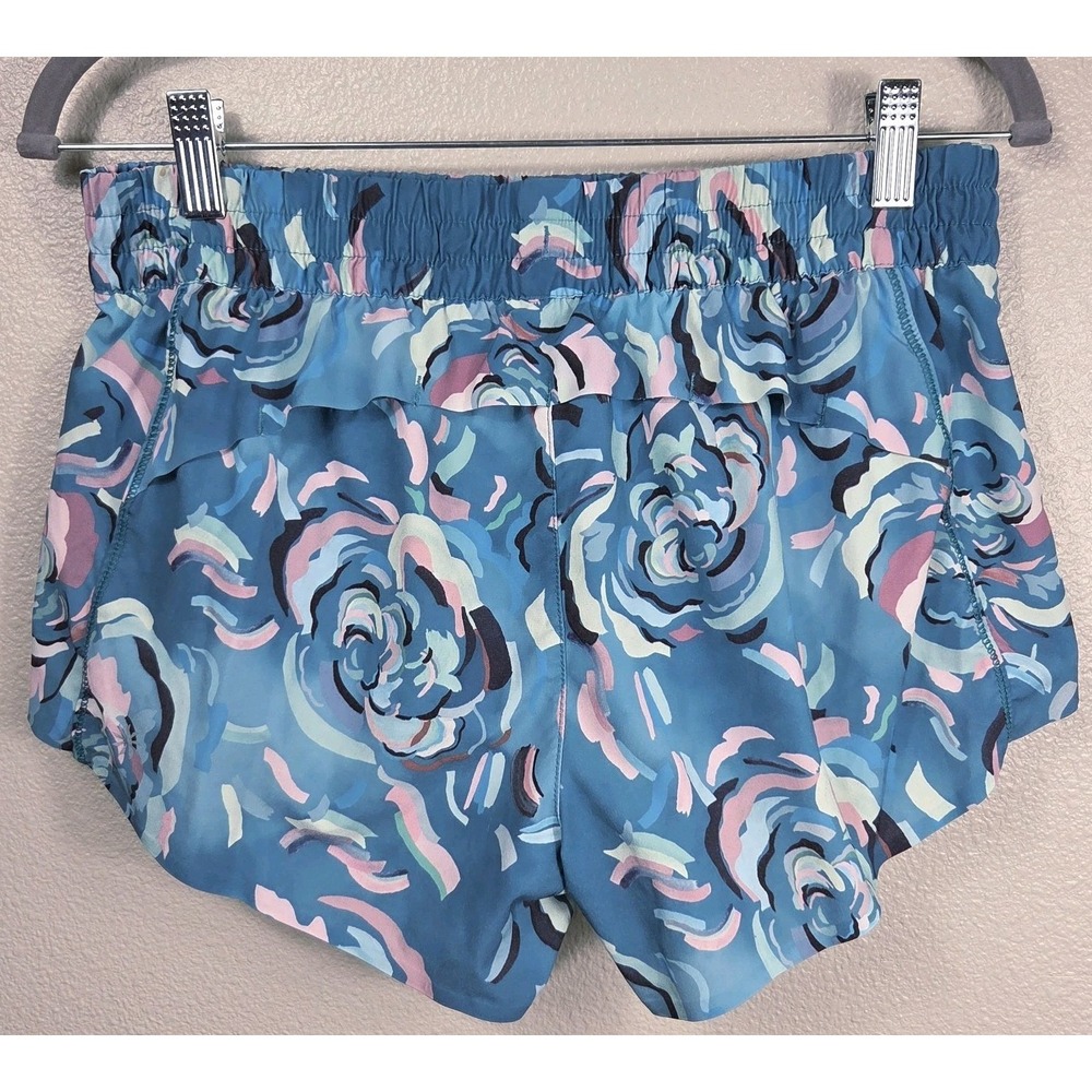 Athleta Running Bundle Women's Small Printed Hustle 3" Shorts & Lavender... - Picture 6 of 10